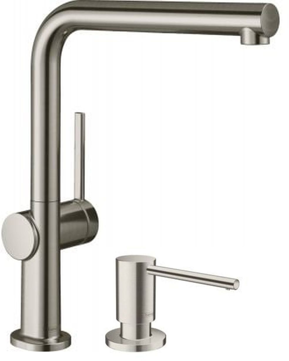 Set rubinetto da cucina Hansgrohe Talis M54 72840800, dispenser di liquidi Hansgrohe A41 40438800