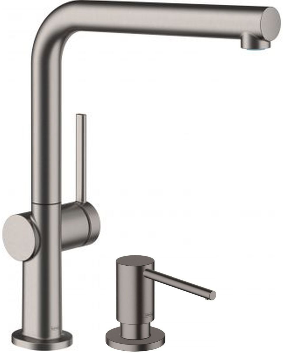 Set rubinetto da cucina Hansgrohe Talis M54 72840340, dispenser di liquidi Hansgrohe A41 40438340