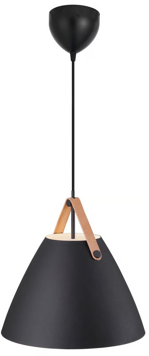 Nordlux Strap lampada sospesa 1x40 W nero 84343003