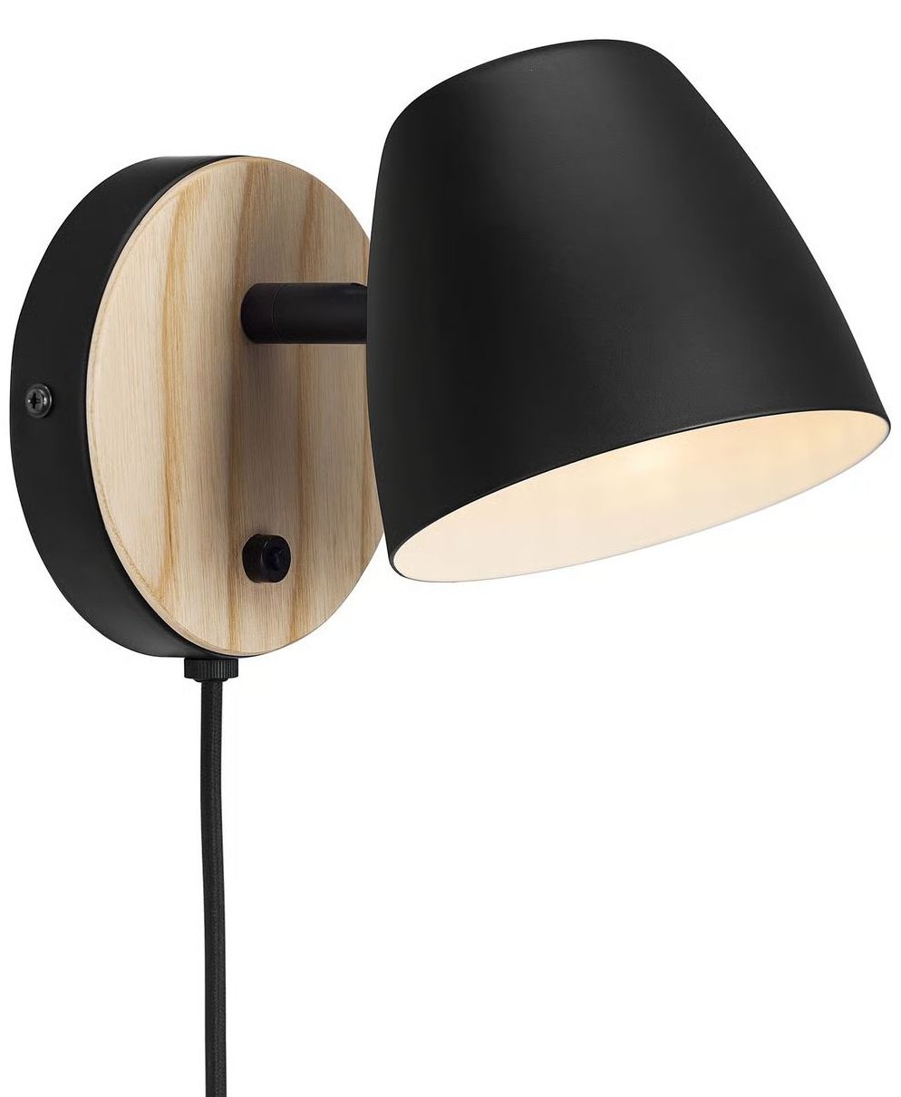 Nordlux Theo lampada da parete 1x35 W nero 2112631003