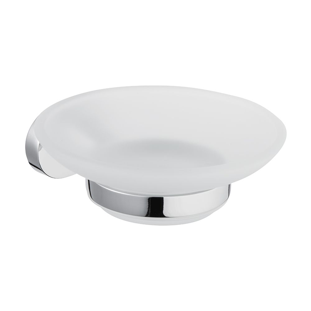 BISK Go portasapone a parete cromo 07021