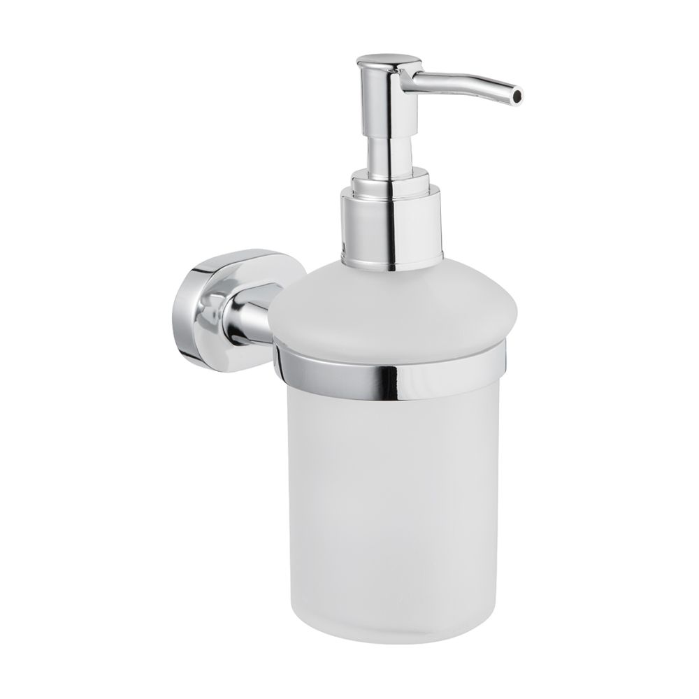 BISK Go dispenser di sapone liquido 250 ml cromo 07031