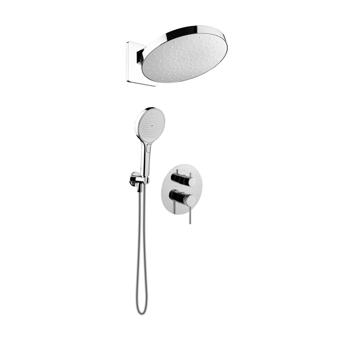 Set soffione doccia Ksuro 01 16000010, rubinetto per vasca e doccia Ksuro 01 13002010, 16002010, 16003010, 19002010, 37200100