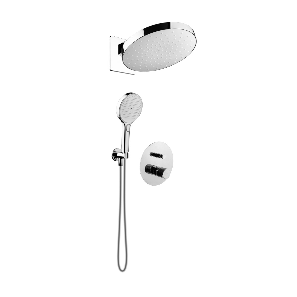 Set soffione doccia Ksuro 01 16000010, rubinetto per vasca e doccia Ksuro 02 13006010, 16002010, 16003010, 19002010, 37200100