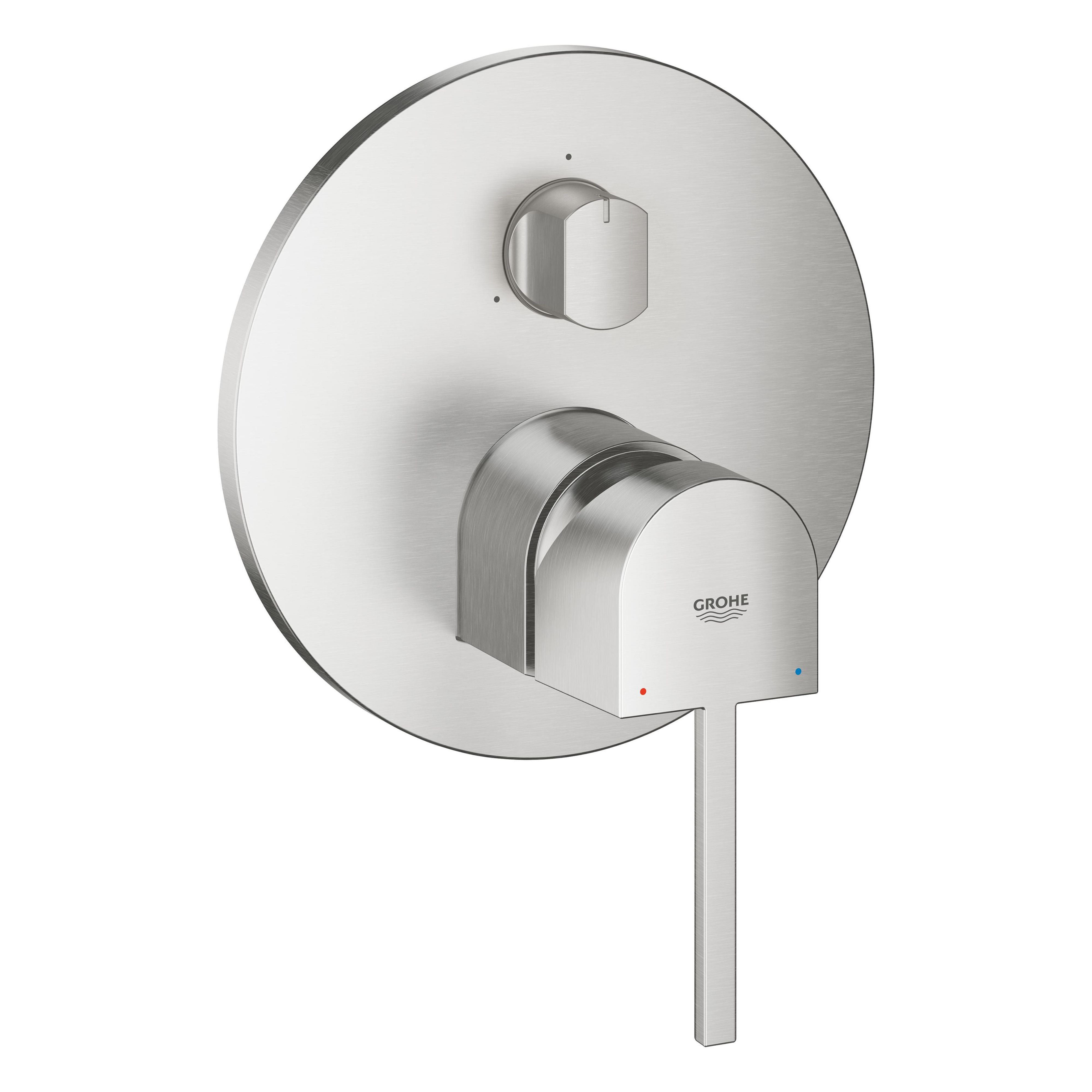 Grohe Plus rubinetto per vasca e doccia da incasso SuperSteel 24093DC3