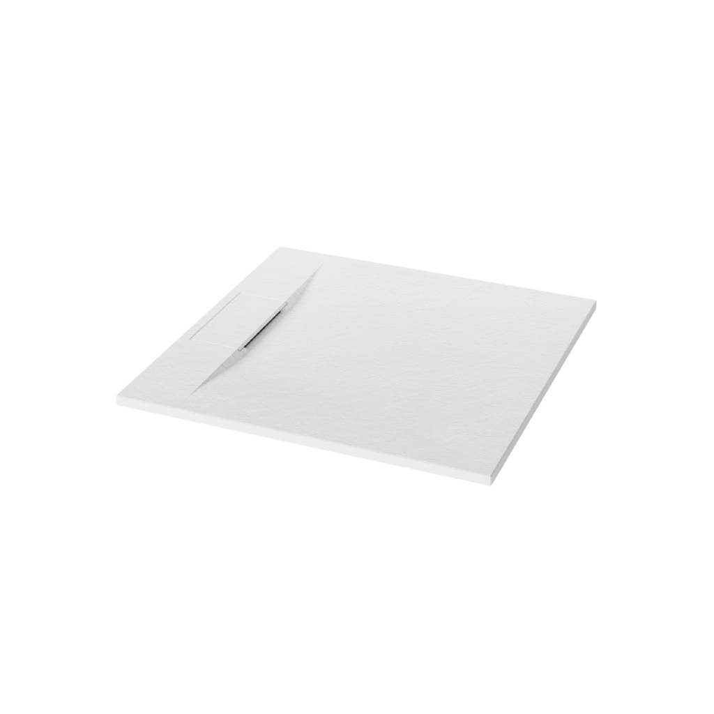 Invena Alvero piatto doccia quadrato 80x80 cm bianco AK-7B-808