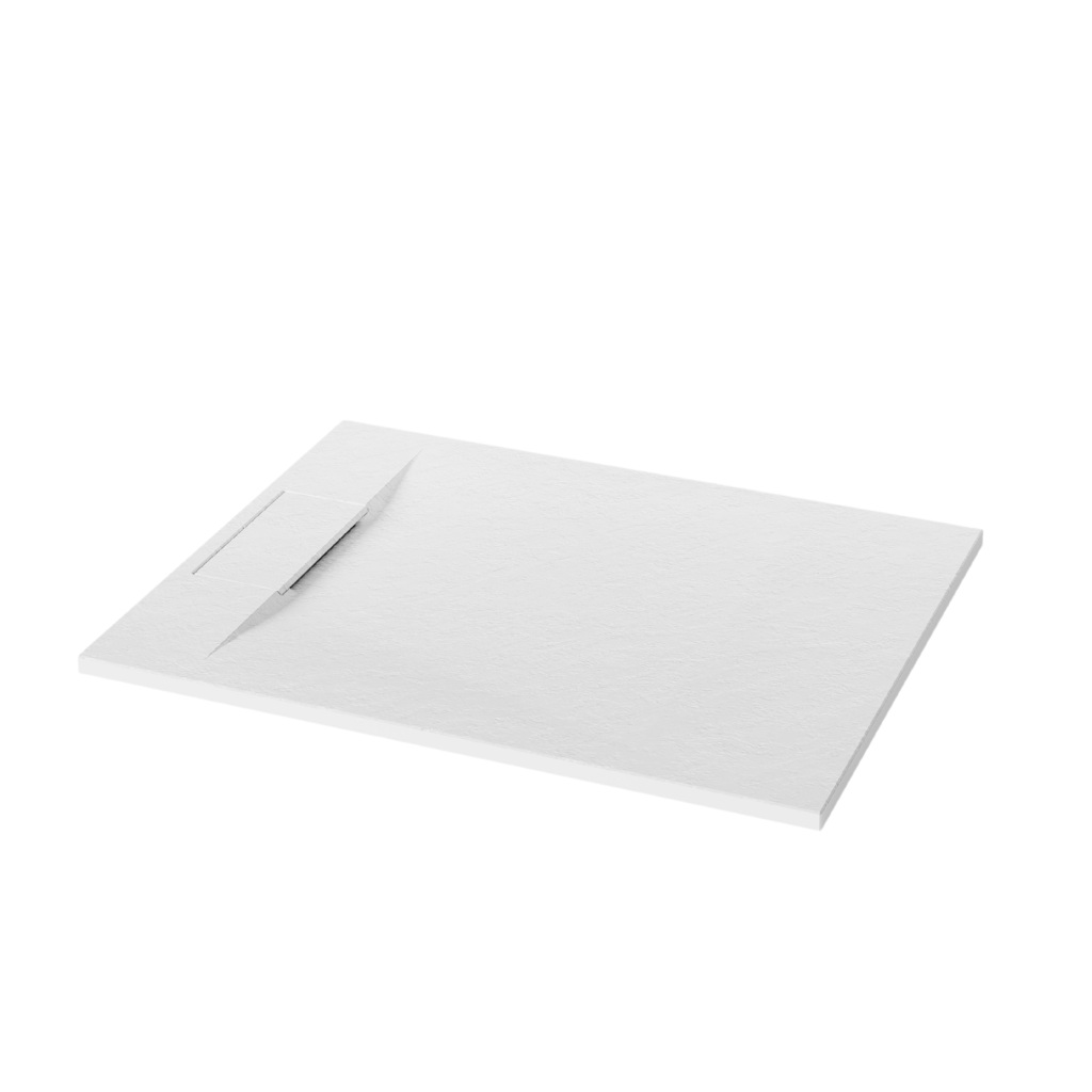 Invena Alvero piatto doccia rettangolare 90x80 cm bianco AK-7B-809