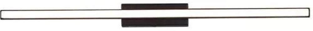 Altavola Design Linea lampada da parete 1x9 W nero LA089/W_38,5_4k_black