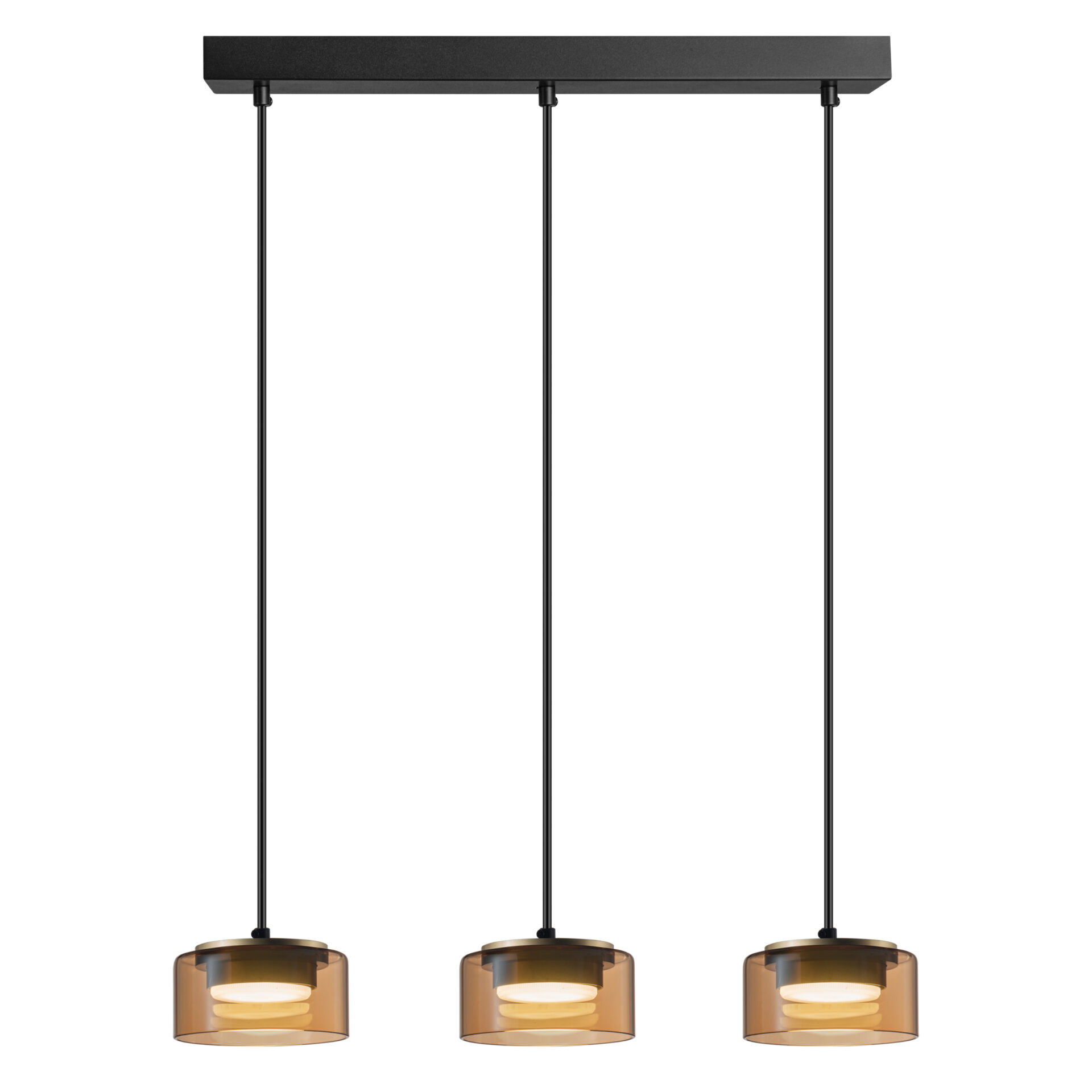 Goldlux Ofelia lampada sospesa 3x10 W nero 331298