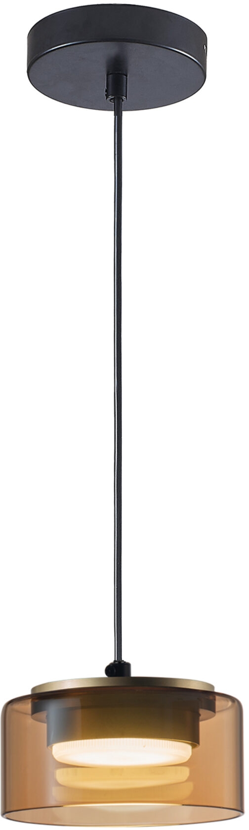 Goldlux Ofelia lampada sospesa 1x10 W nero 331274