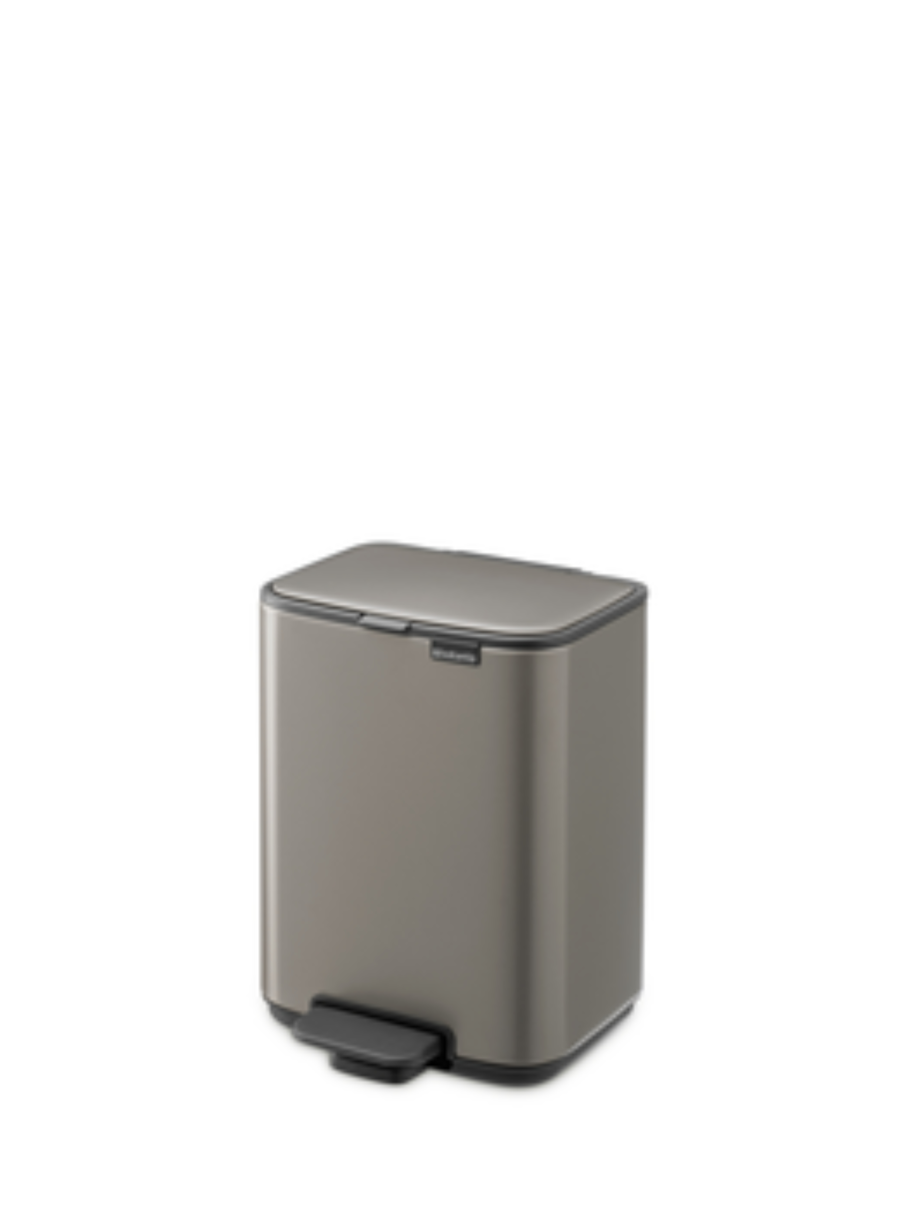 Brabantia Bo secchio della spazzatura 4 l grigio 237881