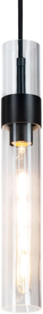 Altavola Design Pure lampada sospesa 1x6 W nero-trasparente LA013/P