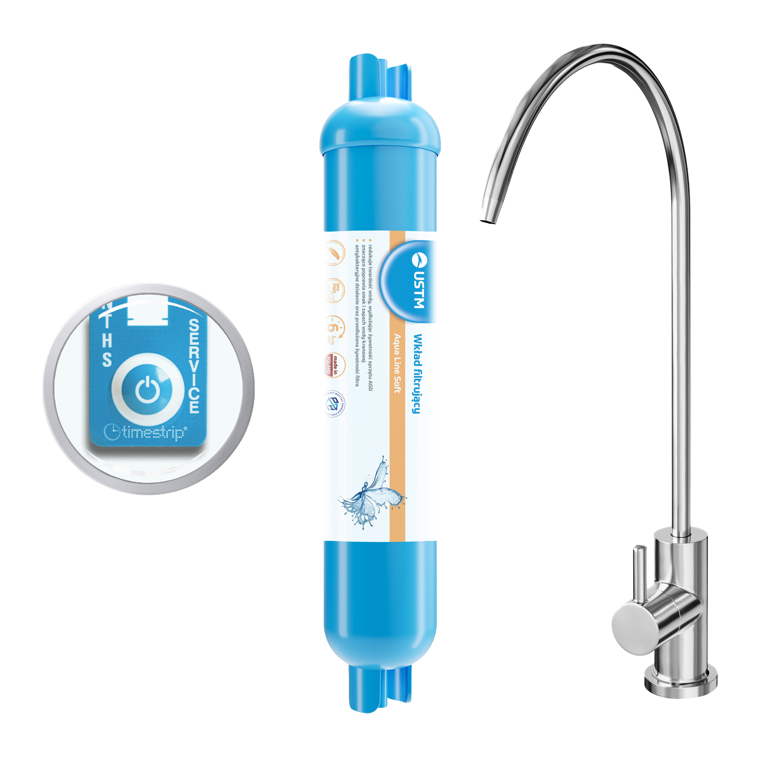 USTM Aqua Line filtro sottolavello AQUALINESOFTNEWSTYLE