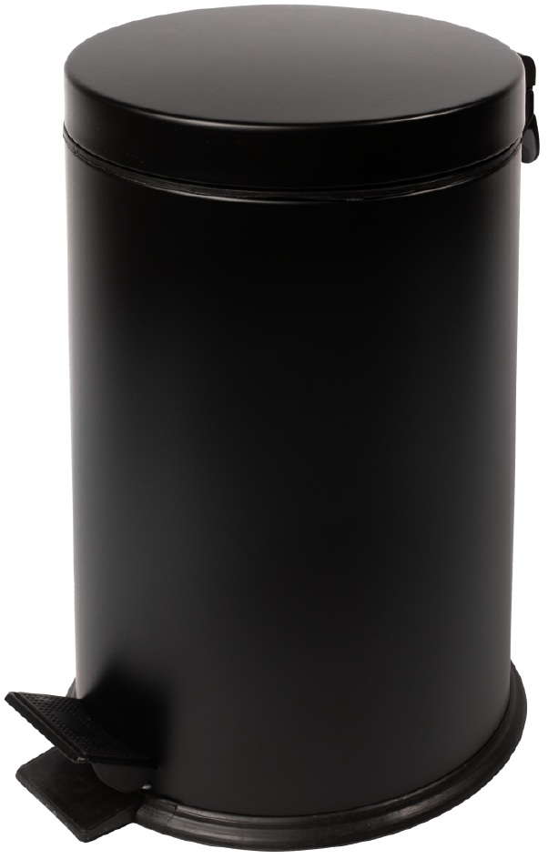 Faneco Hit Black secchio della spazzatura 12 l nero WBP12JBL