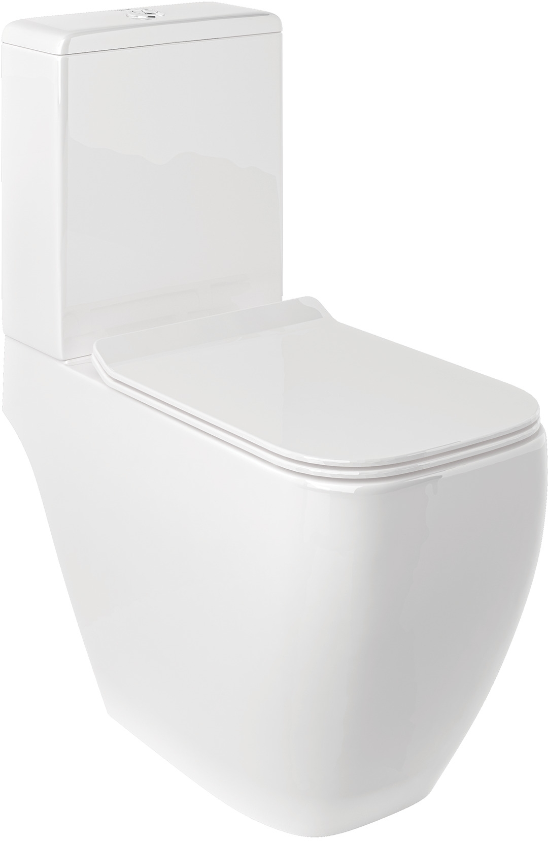 Kludi Resa C wc monoblocco con scarico a vortice bianco 28WCB0643