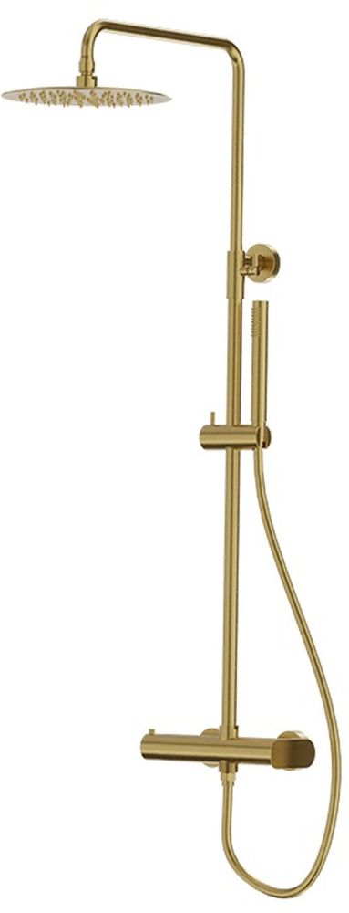 LaVita Spark set doccia a parete con soffione oro 5900378342311