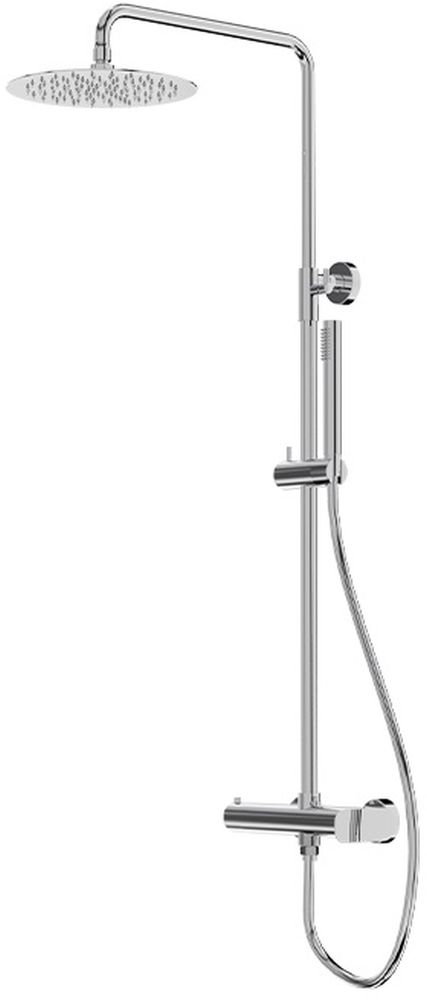 LaVita Spark set doccia a parete con soffione cromo 5900378342281