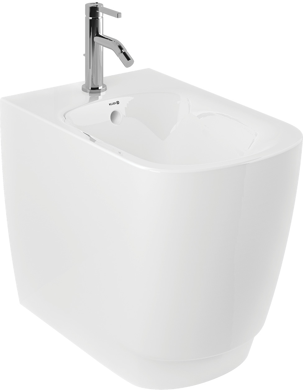 Kludi Resa S bidet a terra bianco 27BIB0143