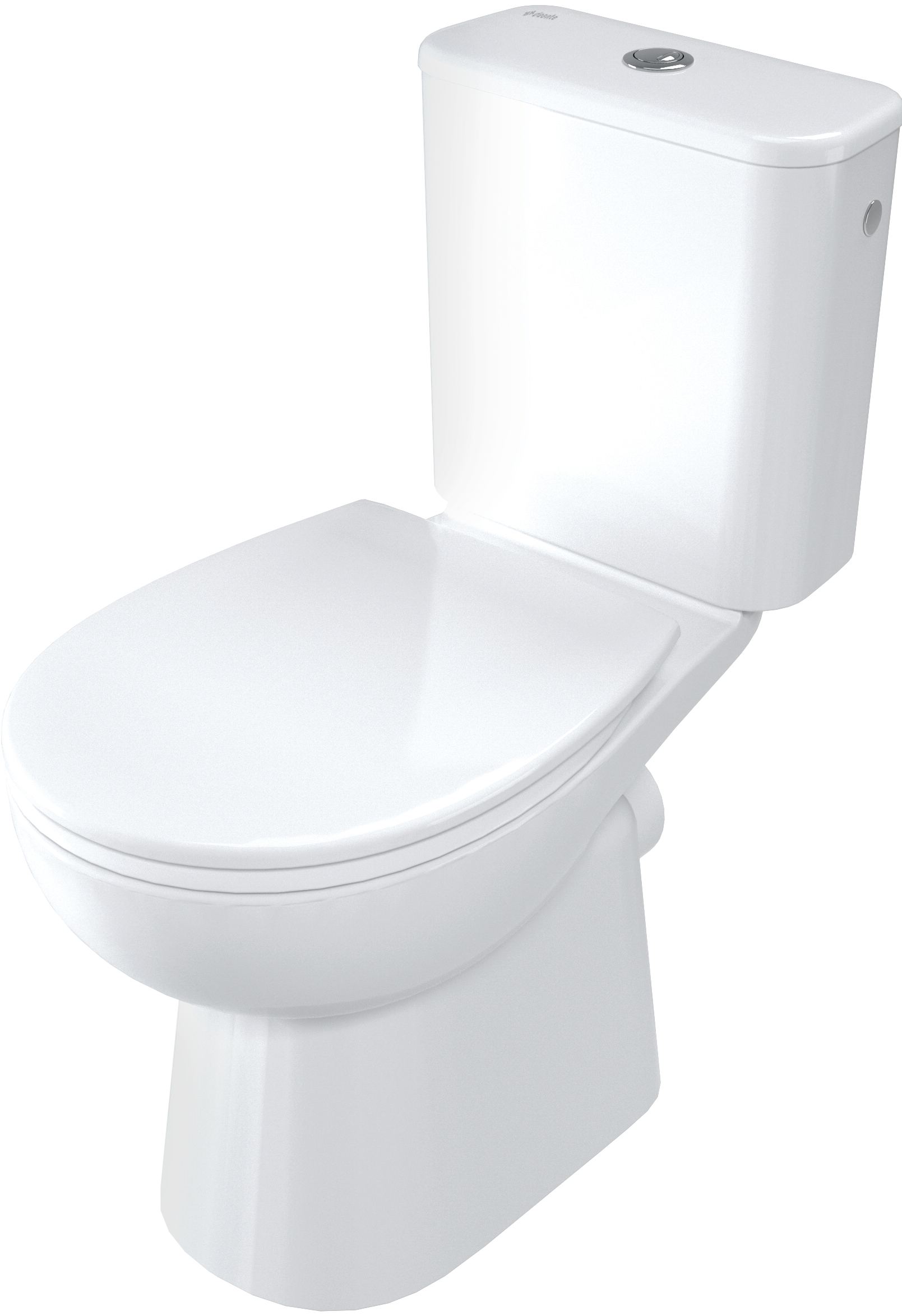 Deante Funkia Evo wc monoblocco con copriwater a discesa lenta bianco CDFD_6RPS