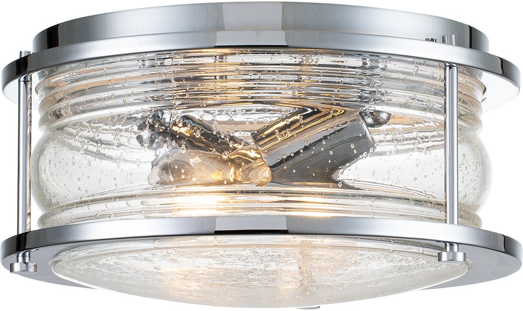 Quintiesse Ashland Bay plafoniera 2x60 W cromo QN-ASHLANDBAY-F-PC-BATH