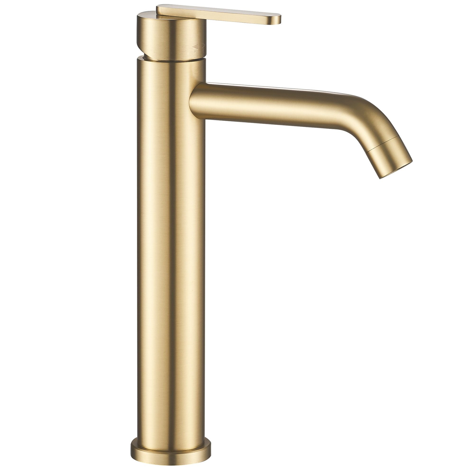 Rea Ontario rubinetto per lavabo verticale oro REA-B5509