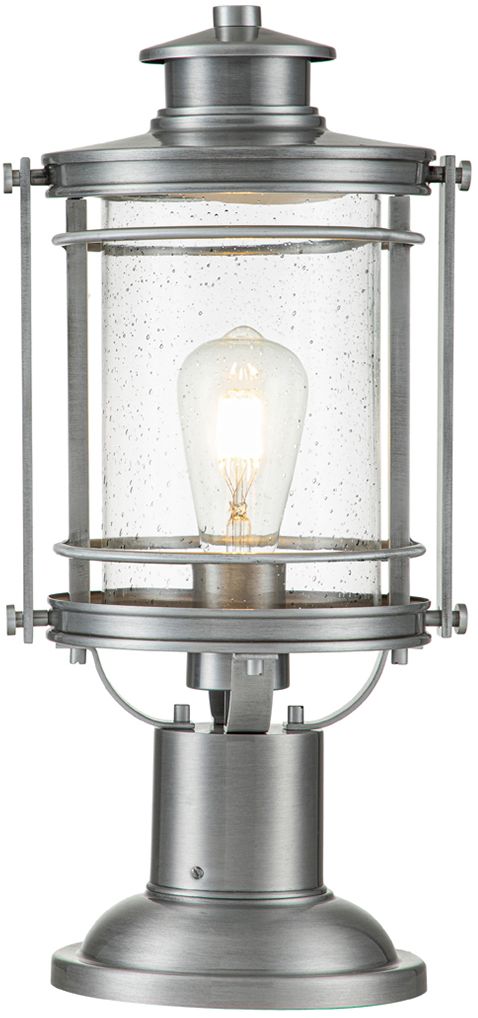 Quintiesse Booker lampada da terra per esterni 1x60 W trasparente-alluminio QN-BOOKER3-M-IA