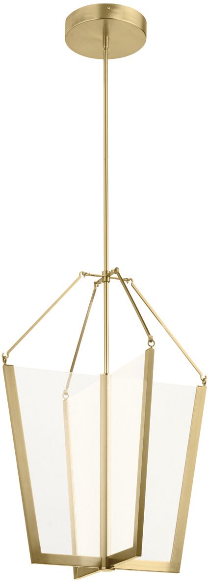 Quintiesse Calters lampada sospesa 1x72.3 W oro QN-CALTERS-P-L-CG