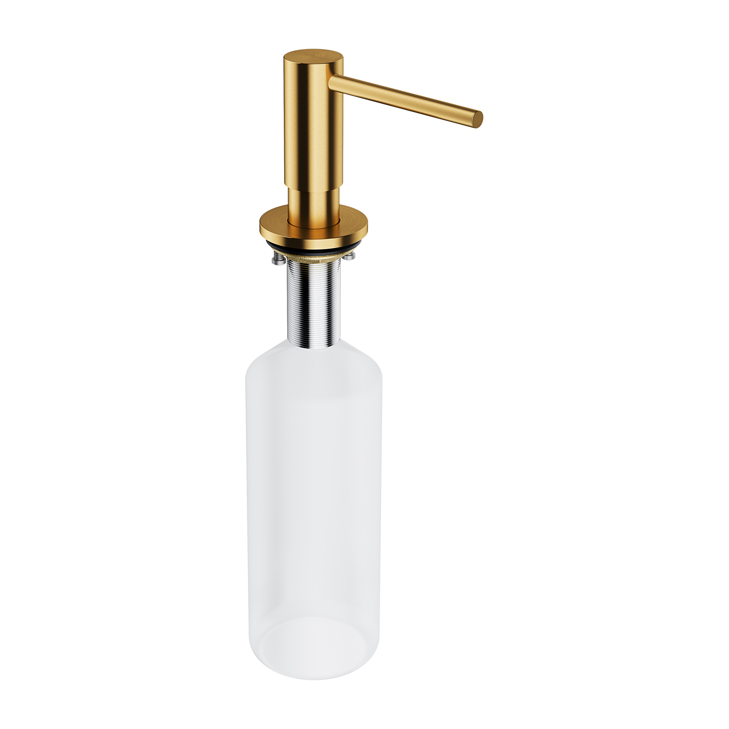 Omnires Modern Project dispenser di sapone liquido 500 ml oro MP60723GLB