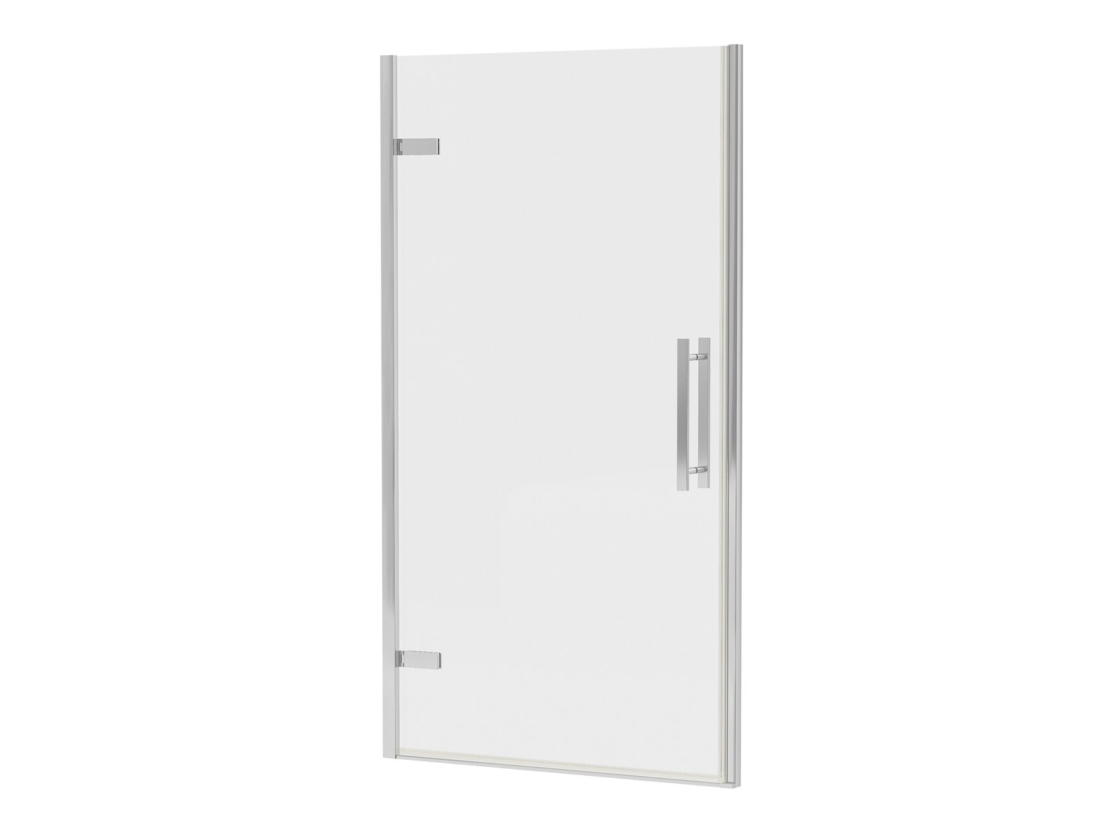 Ravak Cool! porta doccia 80 cm a battente bianco opaca/vetro trasparente X0VV40E00Z1