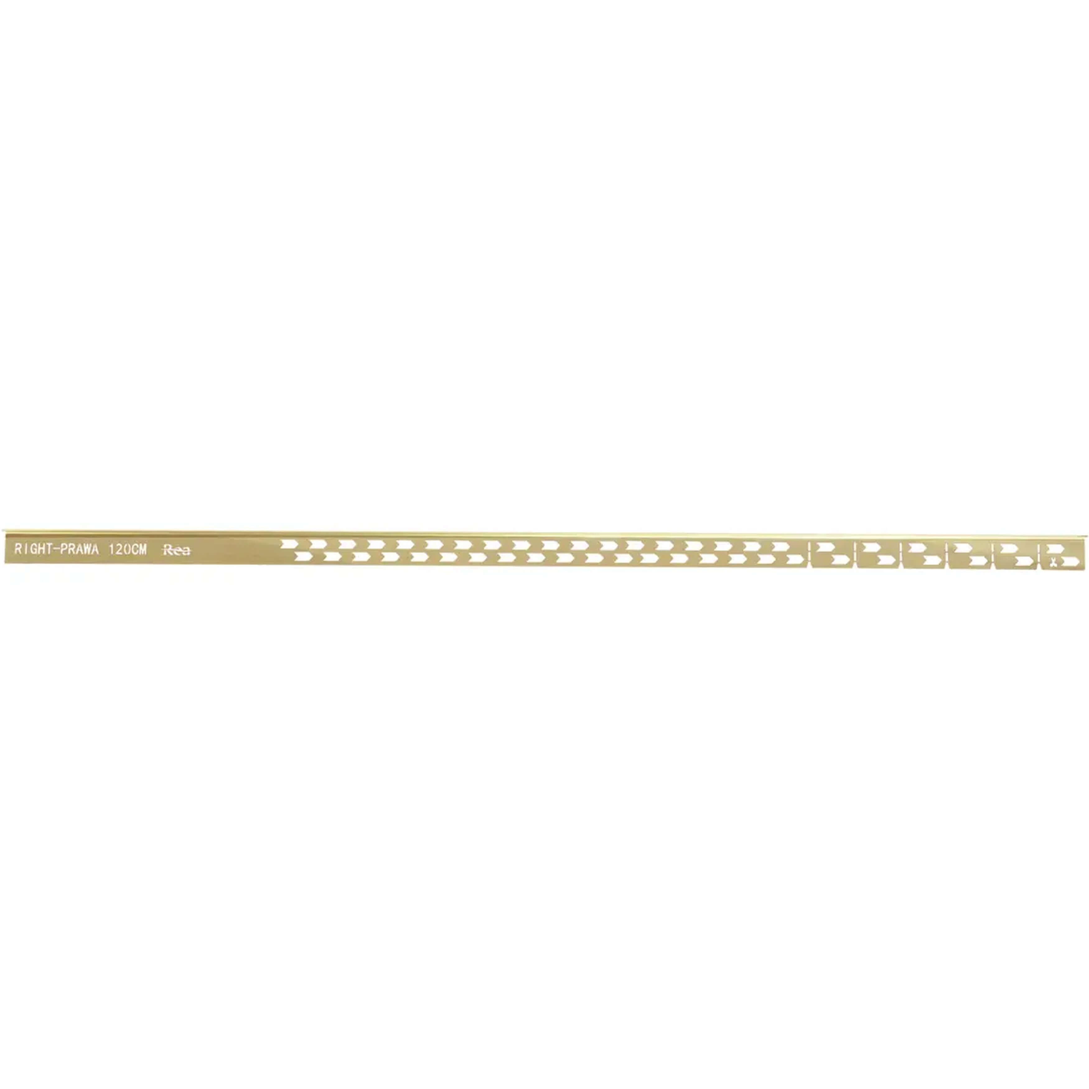 Rea listello inclinato 120 cm oro REA-K3206