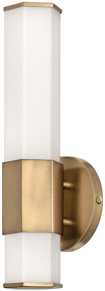Quintiesse Facet lampada da parete 1x12 W ottone-opale QN-FACET-LED1-HB-BATH