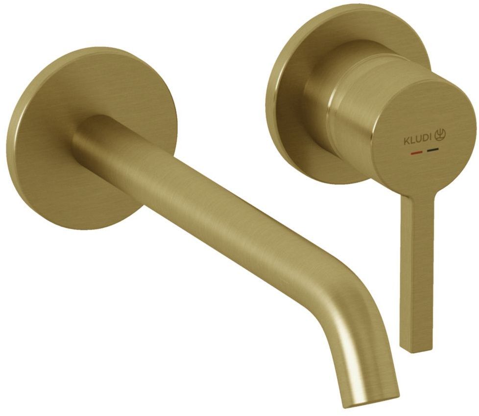 Kludi Nova Fonte Pura rubinetto per lavabo da incasso oro 20245N015