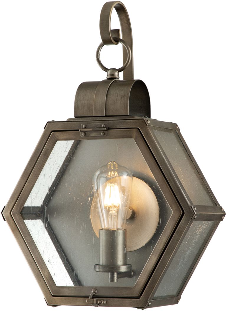 Quintiesse Heath lampada da parete per esterni 1x40 W nero-trasparente QN-HEATH-S-MB