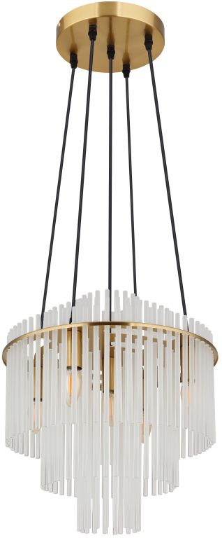 Globo Lighting Gorley lampada sospesa 5x40 W oro 15698H2M