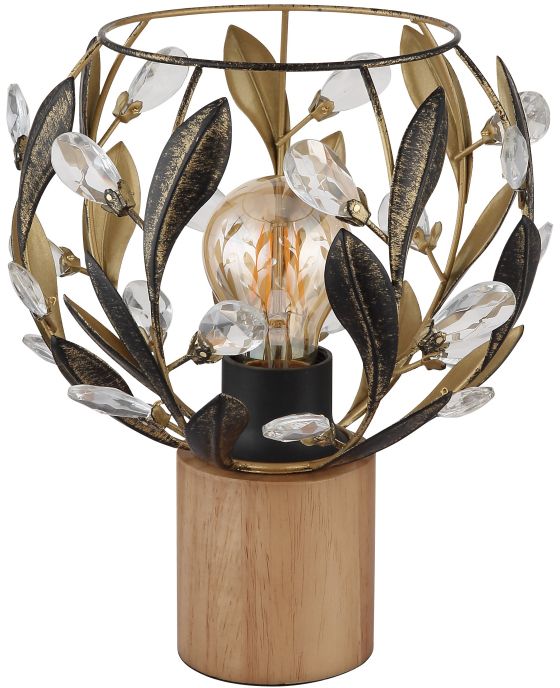 Globo Lighting Mika lampada da tavolo 1x40 W oro 15759T