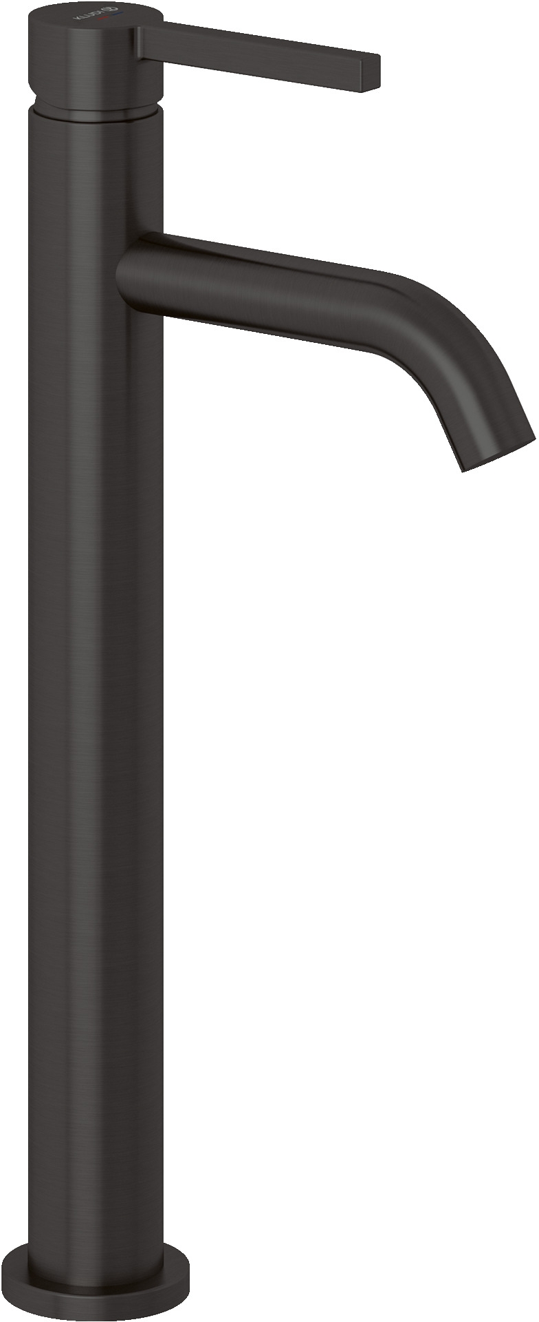 Kludi Nova Fonte Pura rubinetto per lavabo verticale nero 20298N215