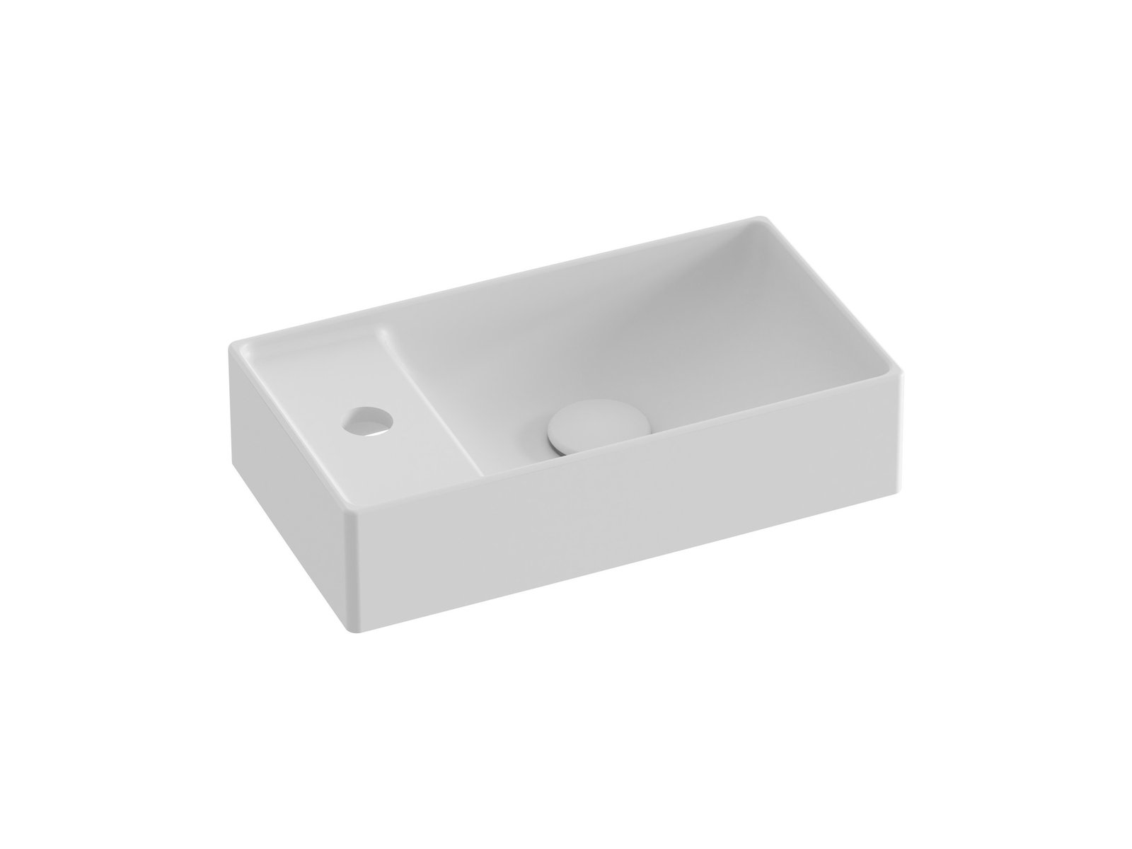 Ravak Veda lavabo 40x22 cm rettangolare da mobile bianco XJX0E240002