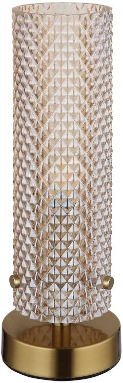Globo Lighting Karolo lampada da tavolo 1x40 W oro -ambra 15775T