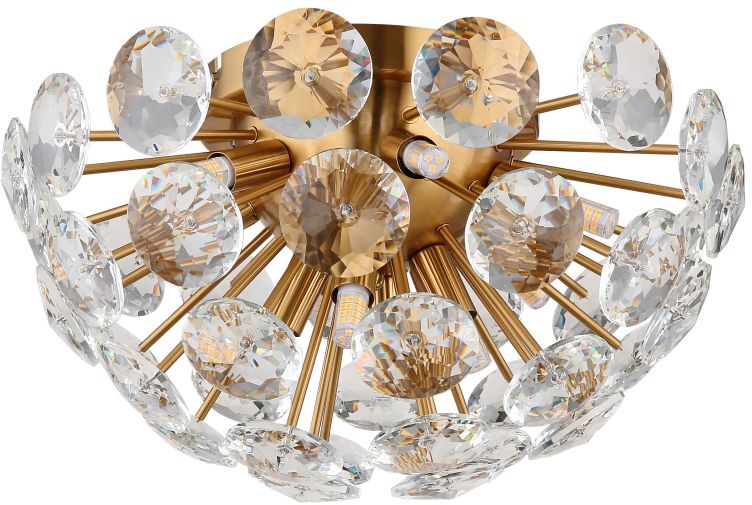 Globo Lighting Virina lampada da soffitto x7 W oro 16047D