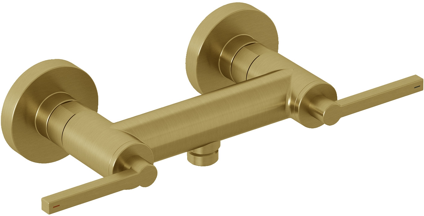 Kludi Nova Fonte Puristic rubinetto per doccia a parete oro 20710N015
