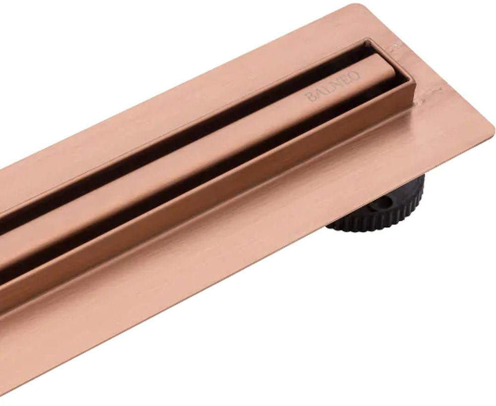 Balneo Slim & Low ProLine Copper canalina lineare 60 cm rame A0401090201-1