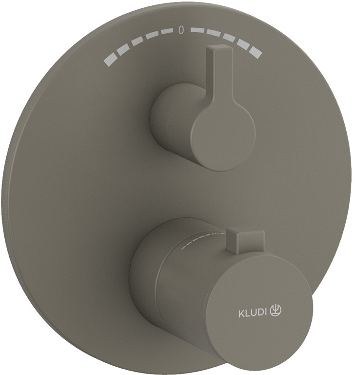 Kludi Nova Fonte Puristic rubinetto per vasca e doccia da incasso con termostato || 20810O115