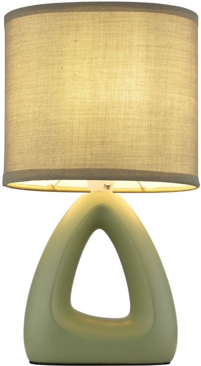 Globo Lighting Triangle lampada da tavolo 1x40 W verde 21731BG