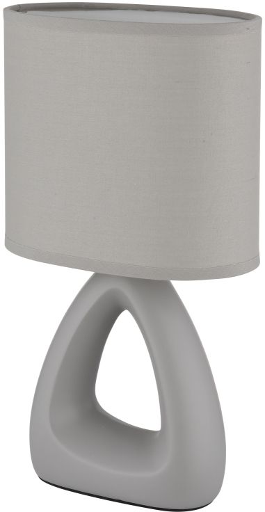 Globo Lighting Triangle lampada da tavolo 1x40 W grigio 21731G