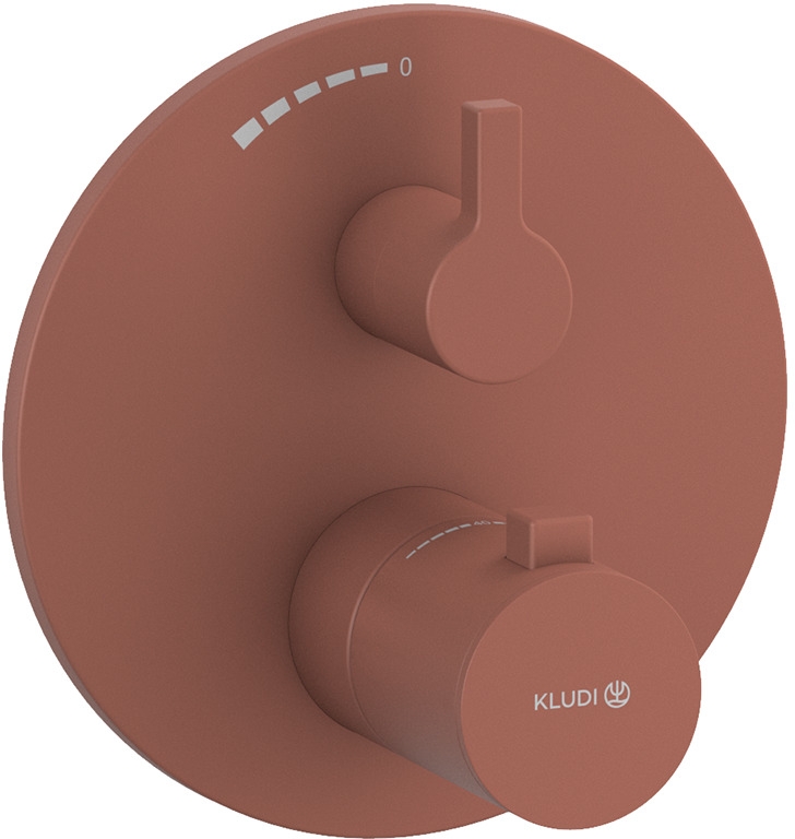 Kludi Nova Fonte Puristic rubinetto per doccia da incasso con termostato || 20885O515