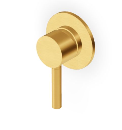 Zucchetti Pan rubinetto per doccia da incasso oro ZP6780.C41