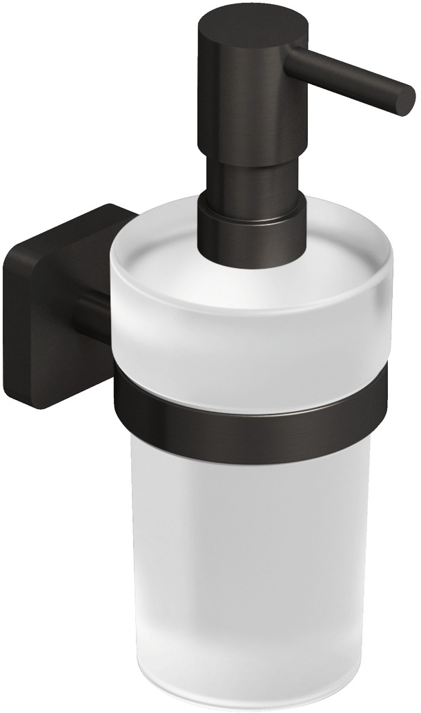 Kludi Vela S dispenser di sapone liquido 150 ml nero 25976N2