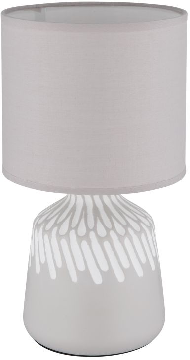 Globo Lighting Rela lampada da tavolo 1x40 W grigio 21733AS