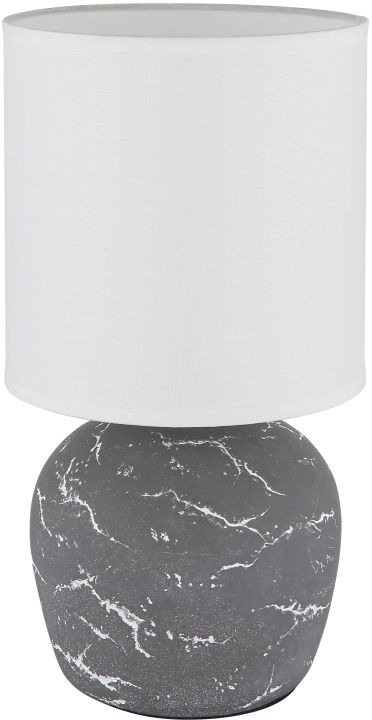 Globo Lighting Marble lampada da tavolo 1x40 W nero 21739G