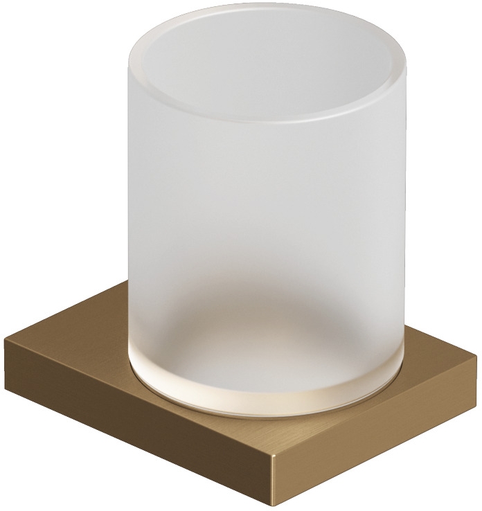 Kludi Vela C bicchiere per lavarsi i denti bianco-marrone 31975N1